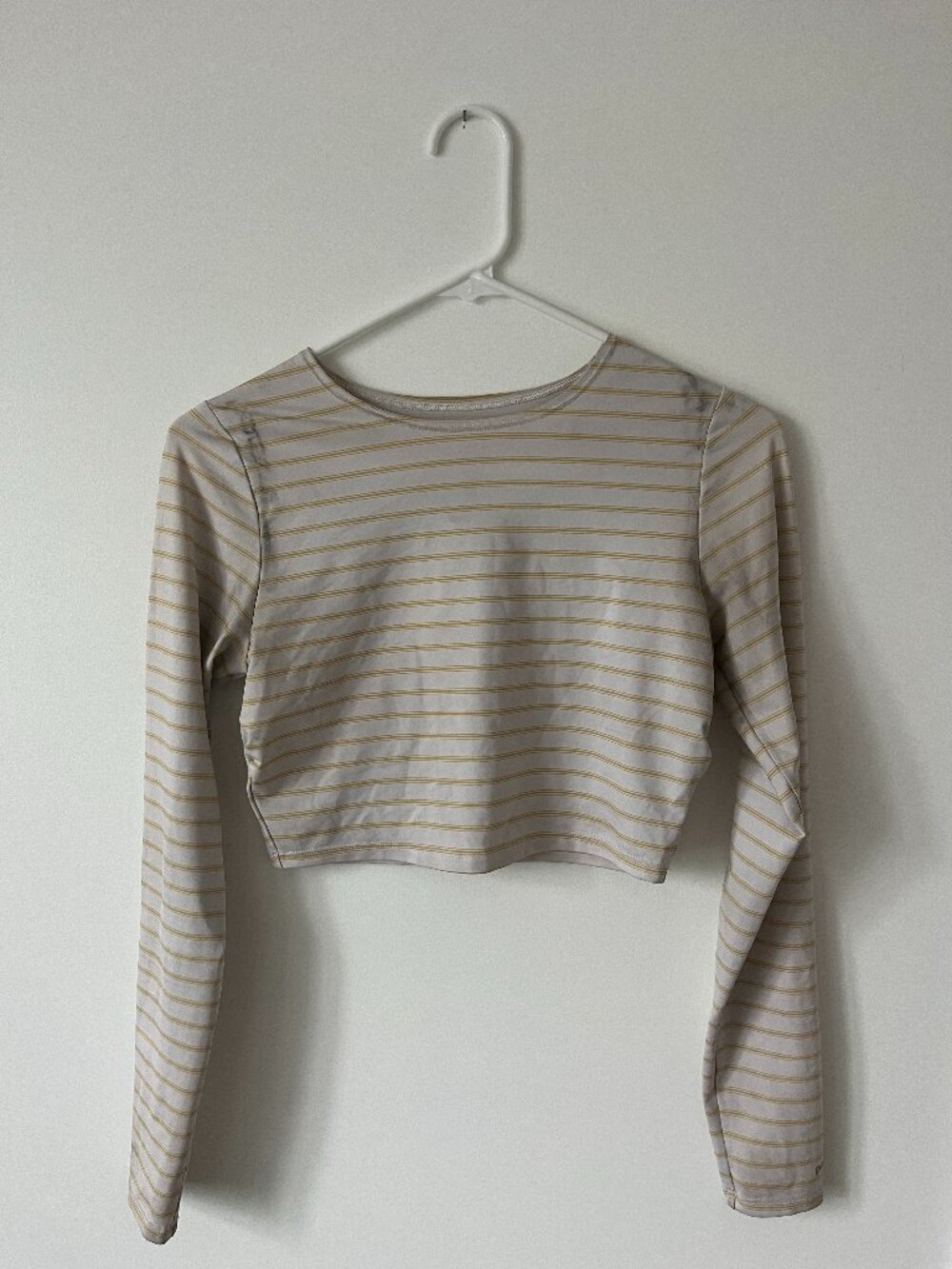 Patagonia Cropped Striped Swim Shirt Size Small